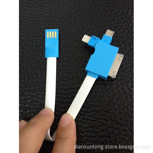 Power Bank 3 in 1 Multiple Connector USB Cable